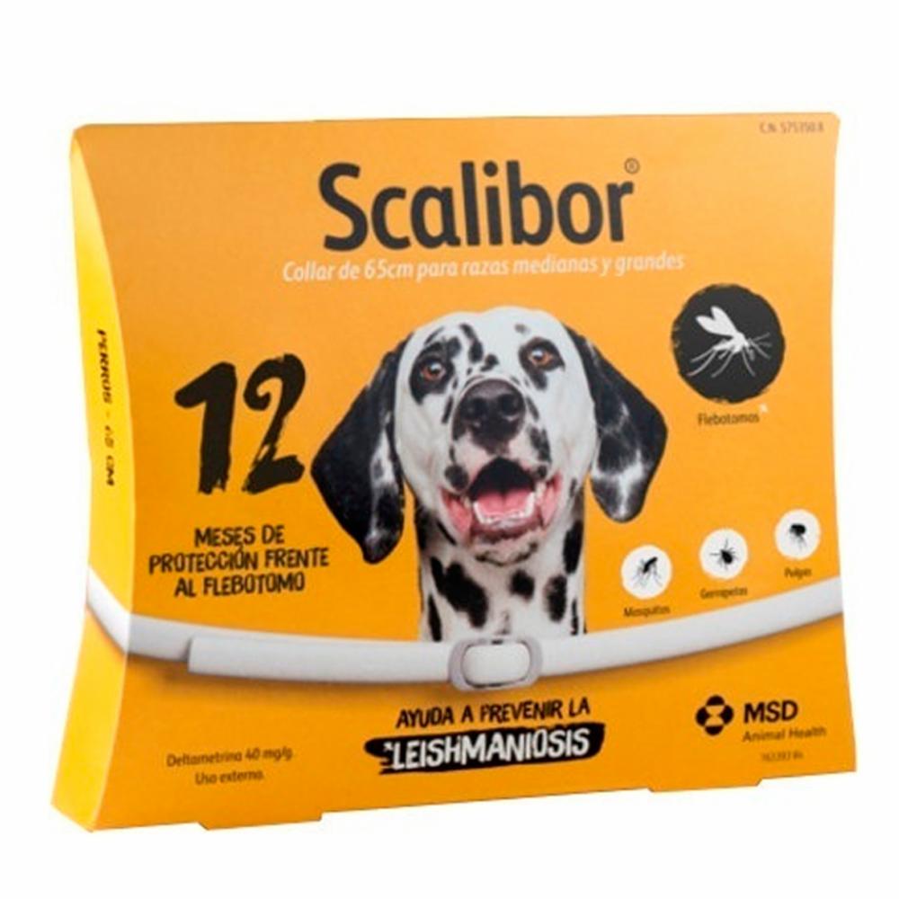 Scalibor Collar, Caja con 1 Collar Blanco de 65 cm
