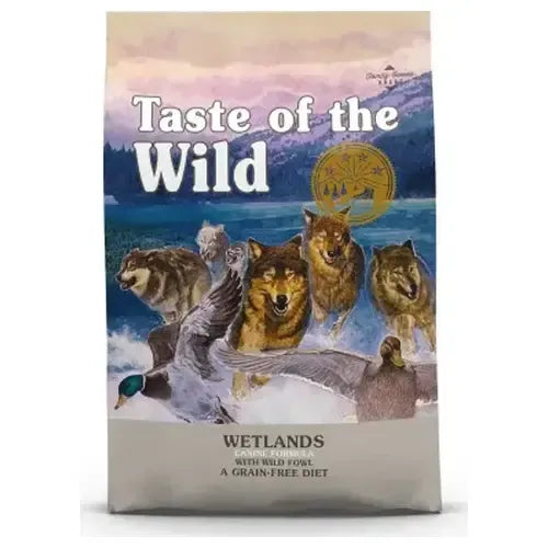 TASTE CANINE ADULT WETLANDS PATO CODORNIZ