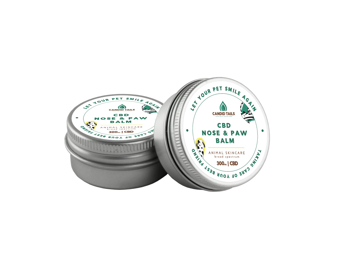 CANDID TAILS BÁLSAMO CON CBD Y CÁÑAMO PARA PERRO 30ml
