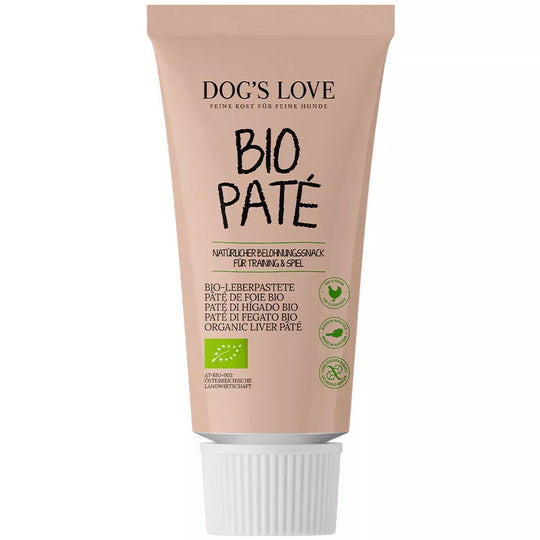 DOG'S LOVE PATÉ DE HÍGADO DE POLLO BIO PARA PERRO