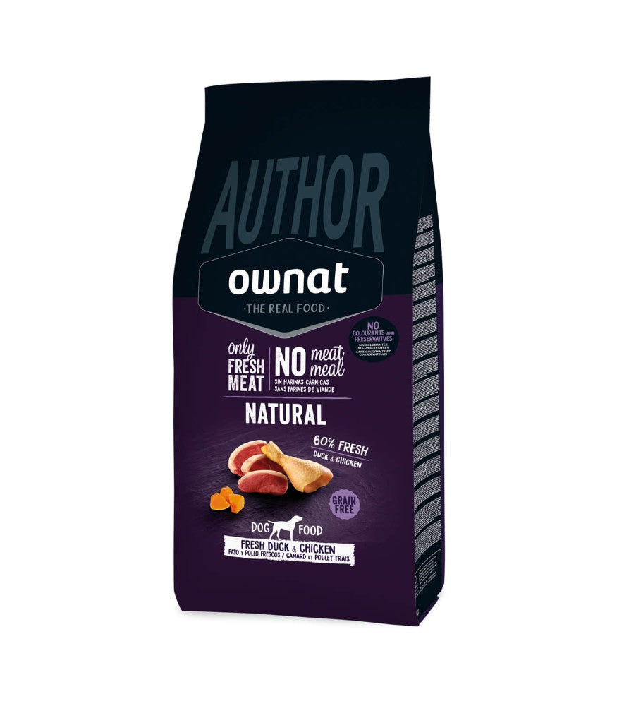 OWNAT AUTHOR GF FRESH DUCK & CHICKEN DOG