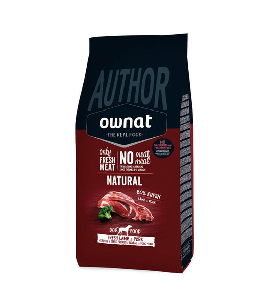 OWNAT AUTHOR FRESH LAMB & PORK DOG
