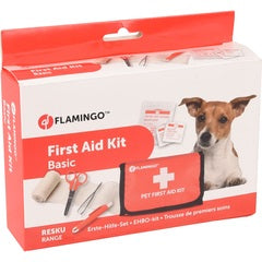 BOTIQUÍN DE PRIMEROS AUXILIOS FLAMINGO - RESKU BASIC