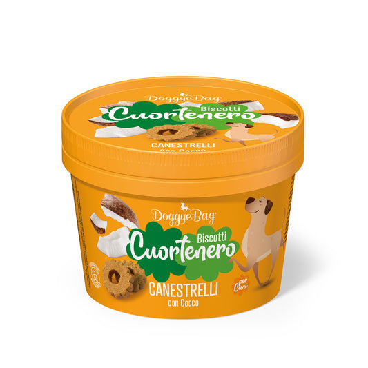 DOGGYEBAG CUORTENERO FORMA DE FLOR CON COCO - 150GR