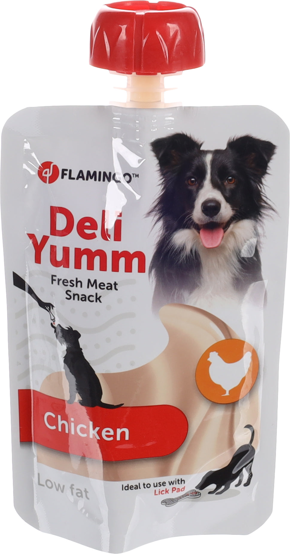 DELI YUMM CARNE FRESCA FLAMINGO - POLLO (90G)