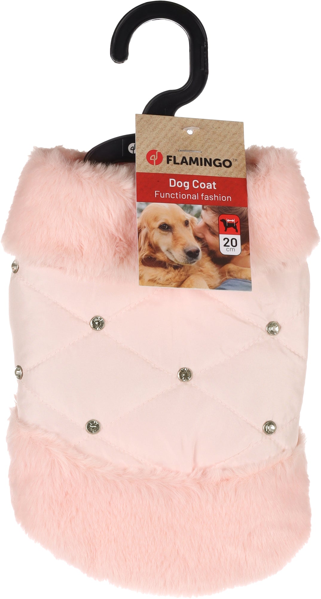 ABRIGO PARA PERRO FLAMINGO COCO - ROSA