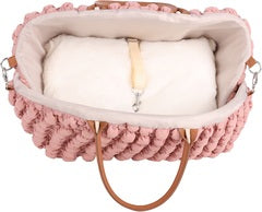 YZMA FLAMINGO DOG CARRIER BAG - PINK