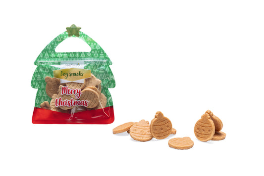 BEEZTEES SNACKS BOLA NAVIDEÑA PARA PERRO 160GR