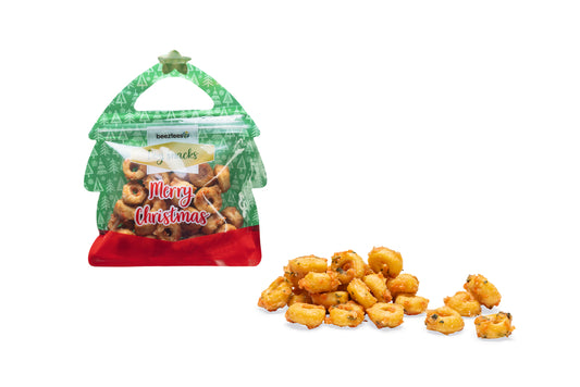 BEEZTEES SNACKS MINI DONAS NAVIDEÑAS PARA PERRO 160GR