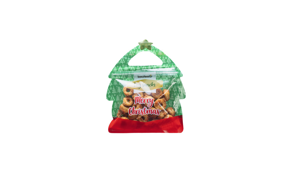 BEEZTEES SNACKS MINI DONAS NAVIDEÑAS PARA PERRO 160GR