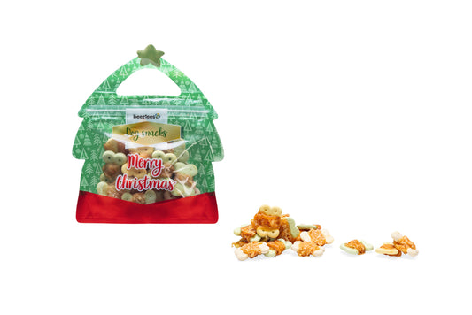 BEEZTEES SNACKS WRAPS NAVIDEÑOS PARA PERRO 160GR