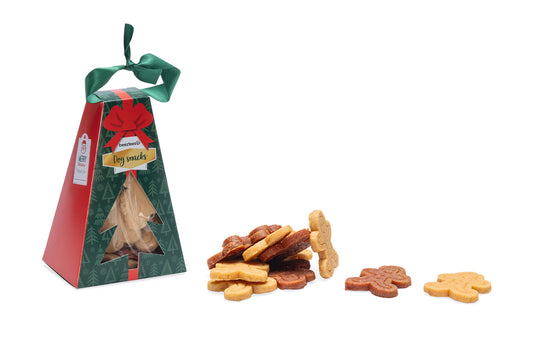 BEEZTEES SNACKS CAJA NAVIDEÑA MUÑECOS DE JENGIBRE 150GR