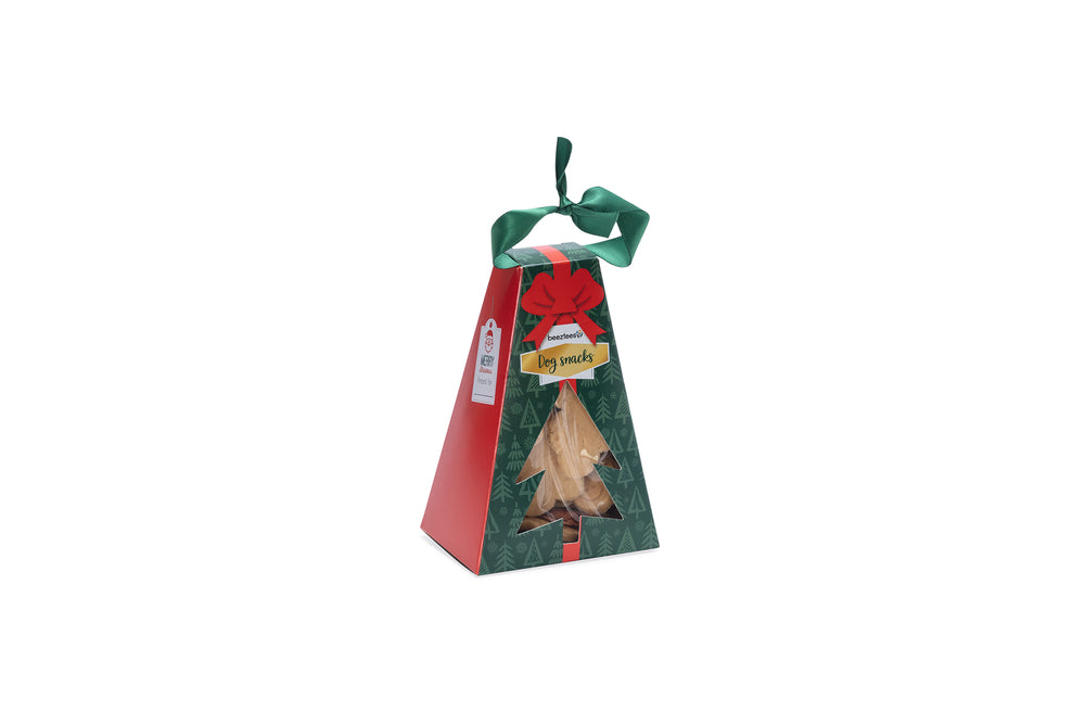 BEEZTEES SNACKS CAJA NAVIDEÑA MUÑECOS DE JENGIBRE 150GR