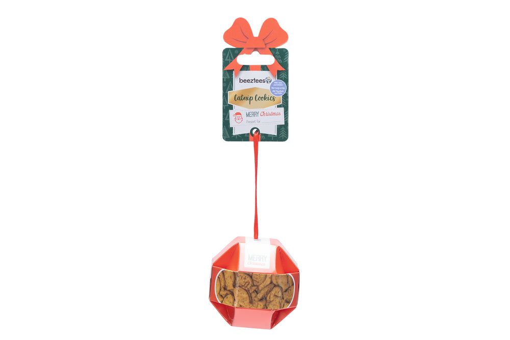 BEEZTEES GALLETA DE POLLO CON ATÚN NAVIDEÑAS PARA GATO