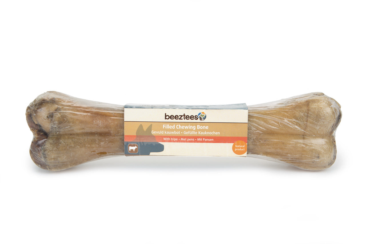 BEEZTEES HUESO RELLENO DE TRIPA - 25CM 1 UNID