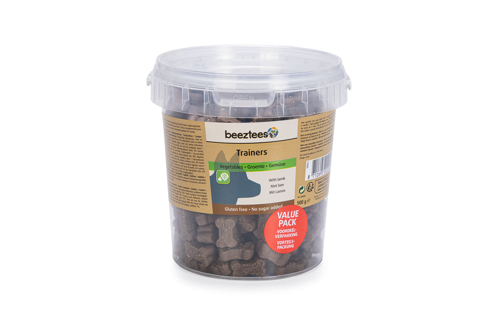 BEEZTEES SNACK HUESOS PEQUEÑOS CORDERO - 500GR