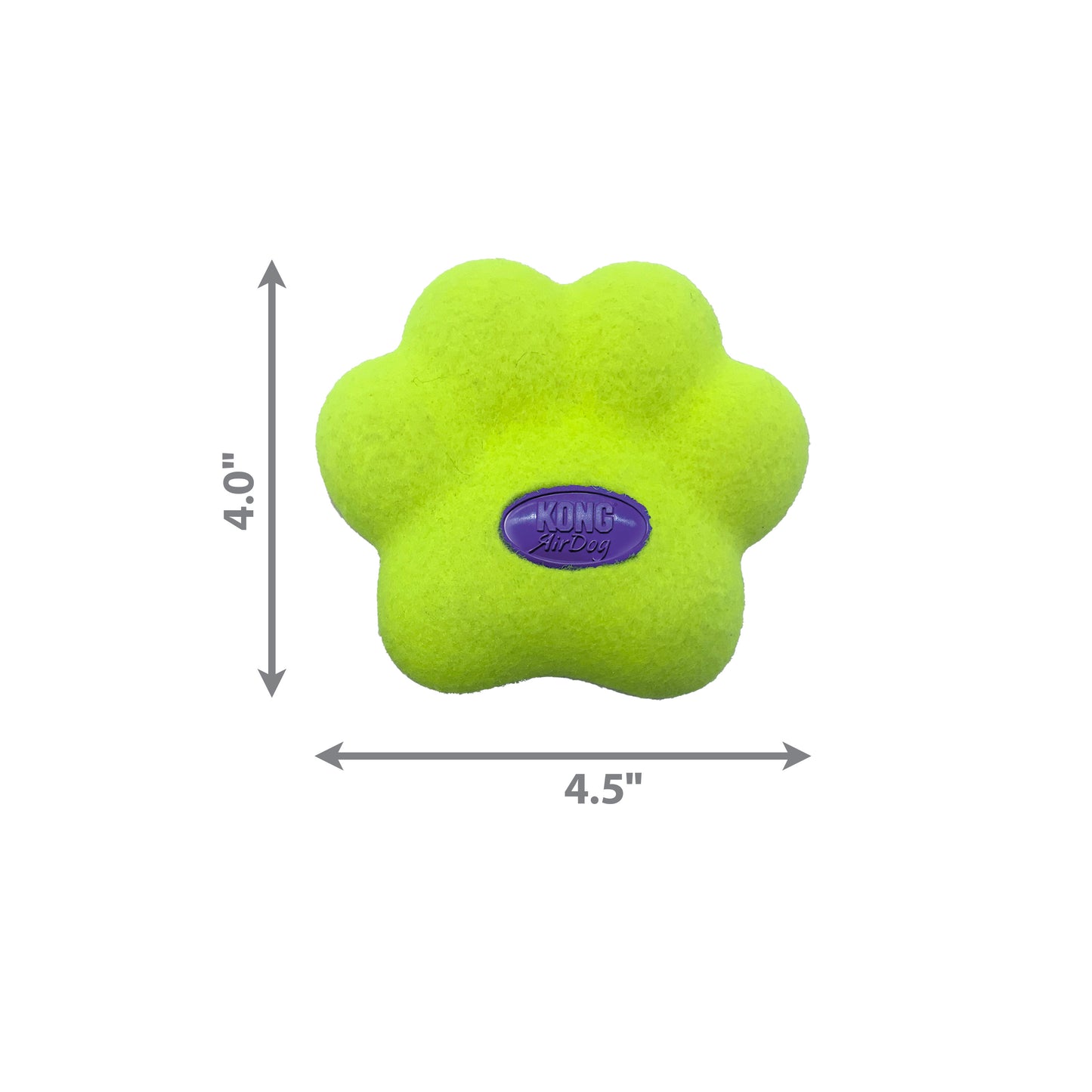 KONG AIRDOG SQUEAKER PAW JUGUETE PARA PERRO (10CM x 11,4CM)