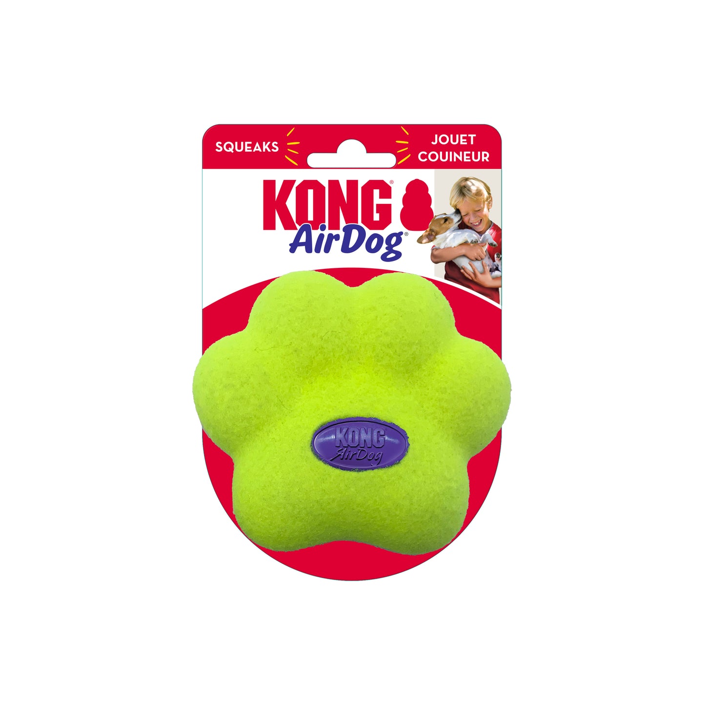 KONG AIRDOG SQUEAKER PAW JUGUETE PARA PERRO (10CM x 11,4CM)