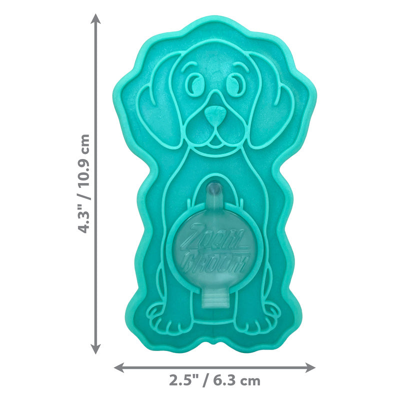 KONG CEPILLO PARA PERRO ZOOMGROOM BURBUJAS