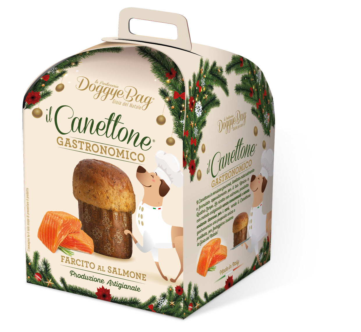 CANETTONE GOURMET AL SALMONE 125G - DOGGYEBAG -