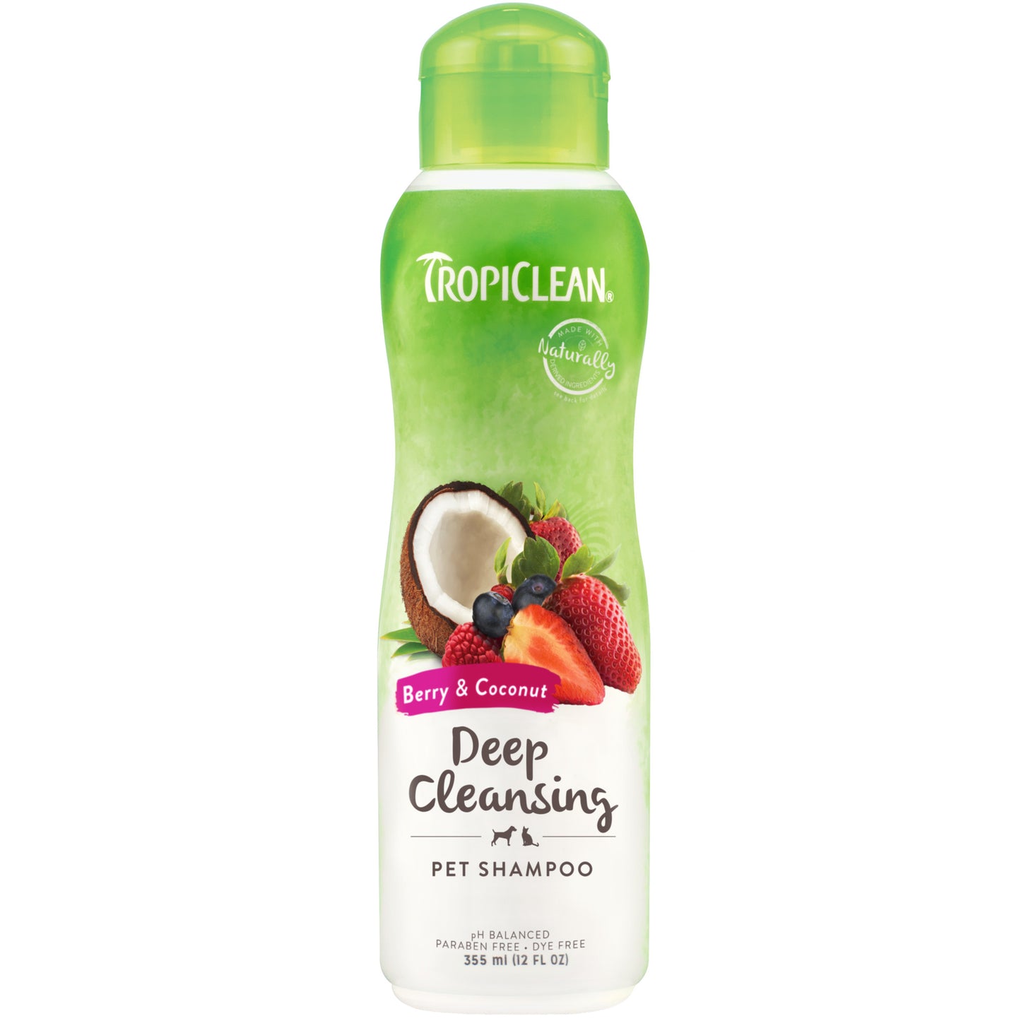 TROPICLEAN CHAMPÚ PARA MASCOTAS 355 ML