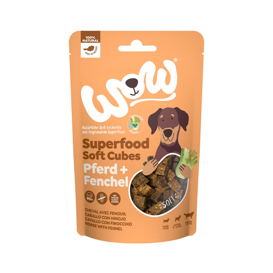 WOW SNACKS BLANDOS CABALLO CON HINOJO - 150G