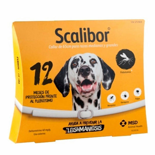 Scalibor Collar, Caja con 1 Collar Blanco de 65 cm