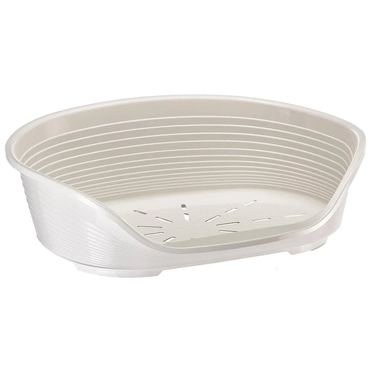 FERPLAST CAMA PLASTICO SIESTA PERRO GATO DELUXE BLANCO