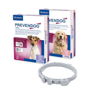 PREVENDOG COLLAR ANTIPARASITARIO PERROS PEQUEÑOS Y MEDIANOS 60cm