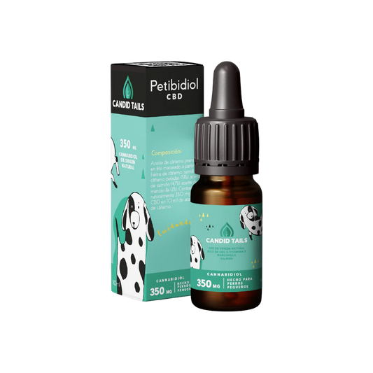 CANDID TAILS ACEITE CBD CON CÁÑAMO PARA PERRO PEQUEÑO <13kg 10ml