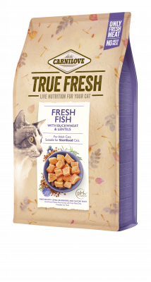 CARNILOVE TRUE FRESH CAT PESCADO FRESCO 340GR