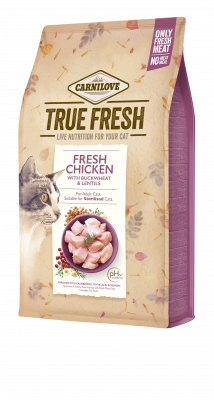 CARNILOVE TRUE FRESH CAT POLLO FRESCO 340GR