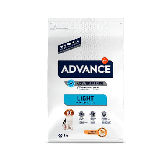ADVANCE CANINE ADULT LIGHT MEDIUM POLLO 3KG