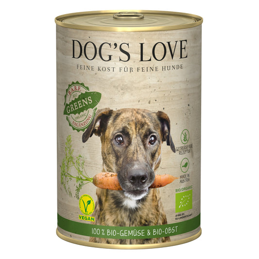 DOG'S LOVE ALIMENTO HÚMEDO PARA PERRO ADULTO - BIO GREENS VEGAN
