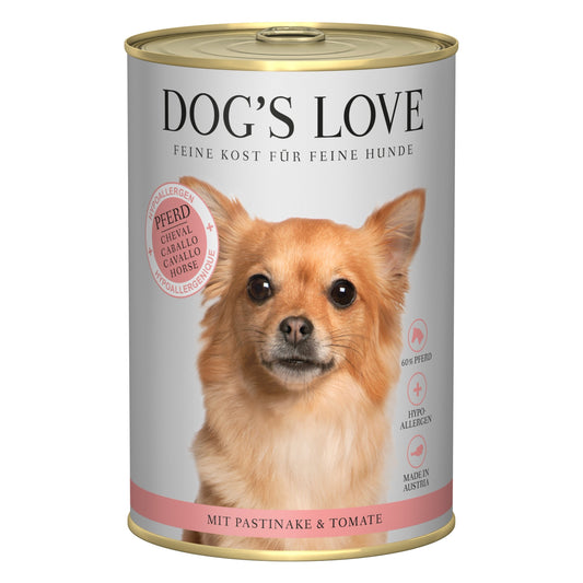 DOG'S LOVE ALIMENTO HÚMEDO PARA PERRO ADULTO - HIPOALERGÉNICO CABALLO