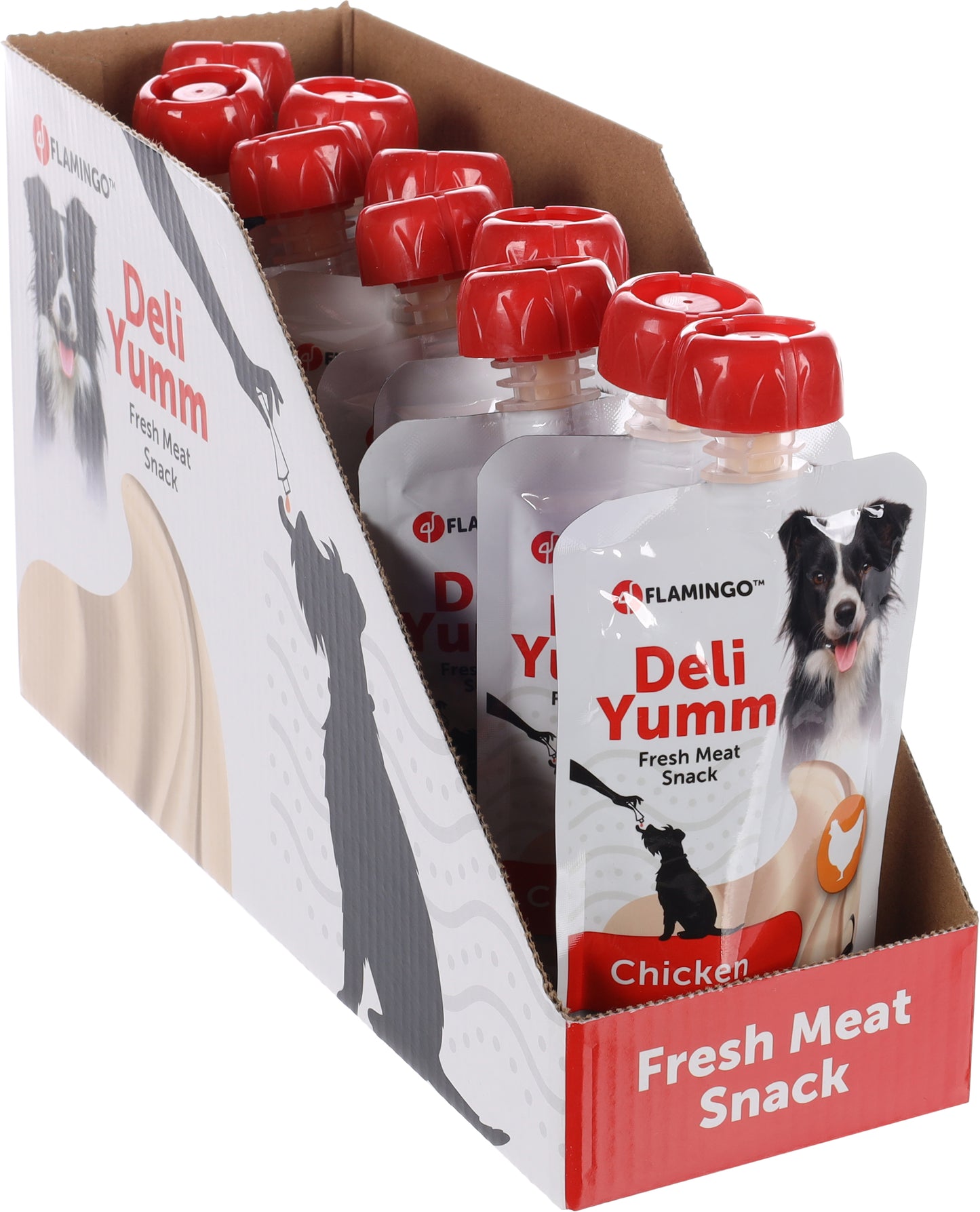 DELI YUMM FRESH MEAT FLAMINGO - CHICKEN (90G)