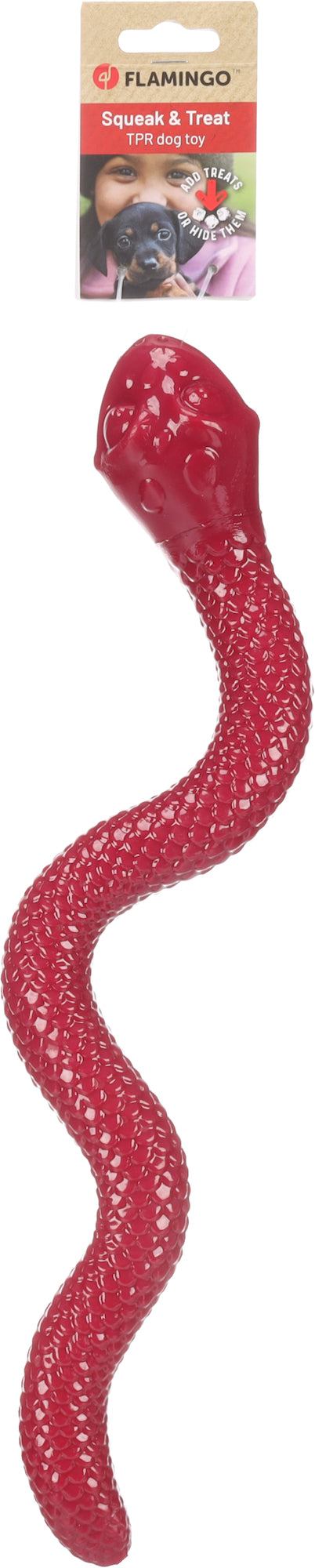 FLAMINGO JUGUETE SERPIERTE PARA PERRO BURDEOS - SNEAKY-