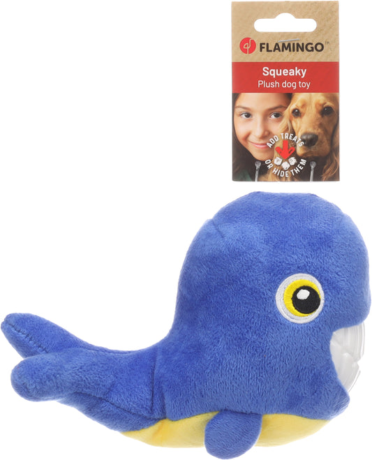 FLAMINGO JUGUETE DE PELUCHE RELLENABLE BALLENA AZUL - GEBLA -