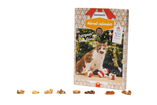 BEEZTEES CALENDARIO DE ADVIENTO PARA GATO -KERST-