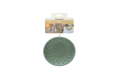BEEZTEES ALFOMBRA PARA LAMER DE SILICONA - VERDE