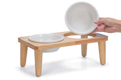 DESIGNED BY LOTTE COMEDERO DOBLE MADERA