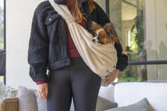 DBL PLUSH DOG CARRIER BAG