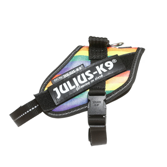 ARNÉS JULIUS K9 IDC® POWERHARNESS - ARCOIRIS