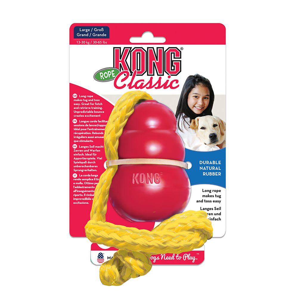 KONG CLASSIC CON CUERDA
