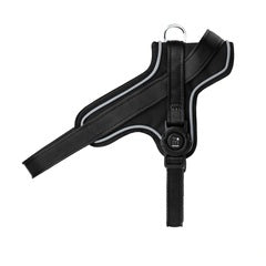 MYFAMILY MEMOPET DOG HARNESS - BLACK