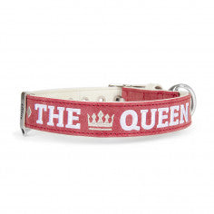 MYFAMILY COLLAR DE PIEL ARTIFICIAL BORDADO PARA PERRO
