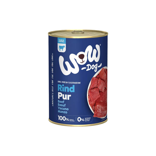 WOW ALIMENTO HÚMEDO DE VACUNO PARA PERRO - PURO