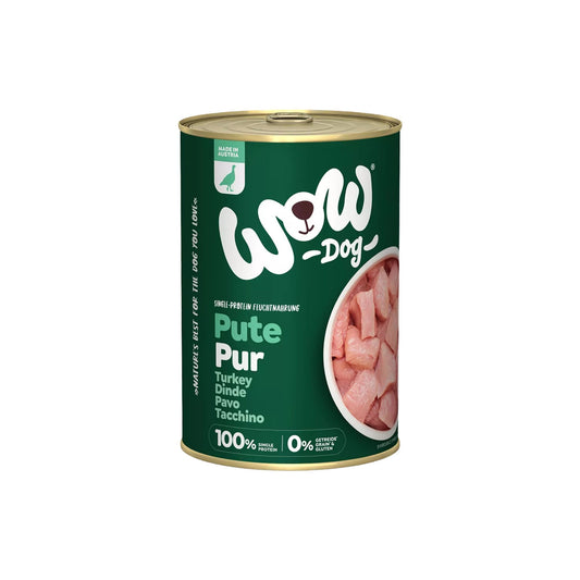 WOW ALIMENTO HÚMEDO DE PAVO PARA PERRO - PURO